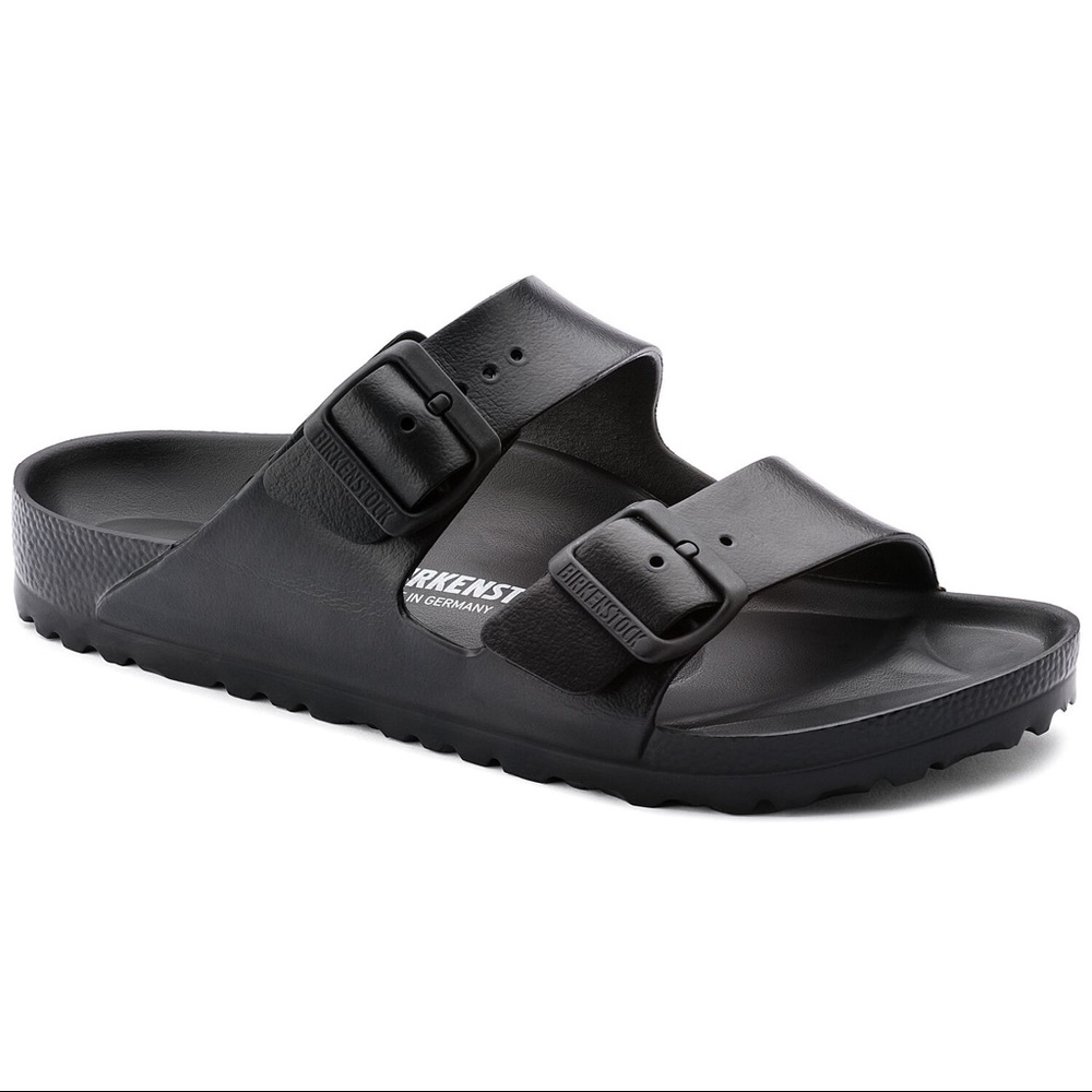 Vegan BIRKENSTOCK black Arizona EVA sandals